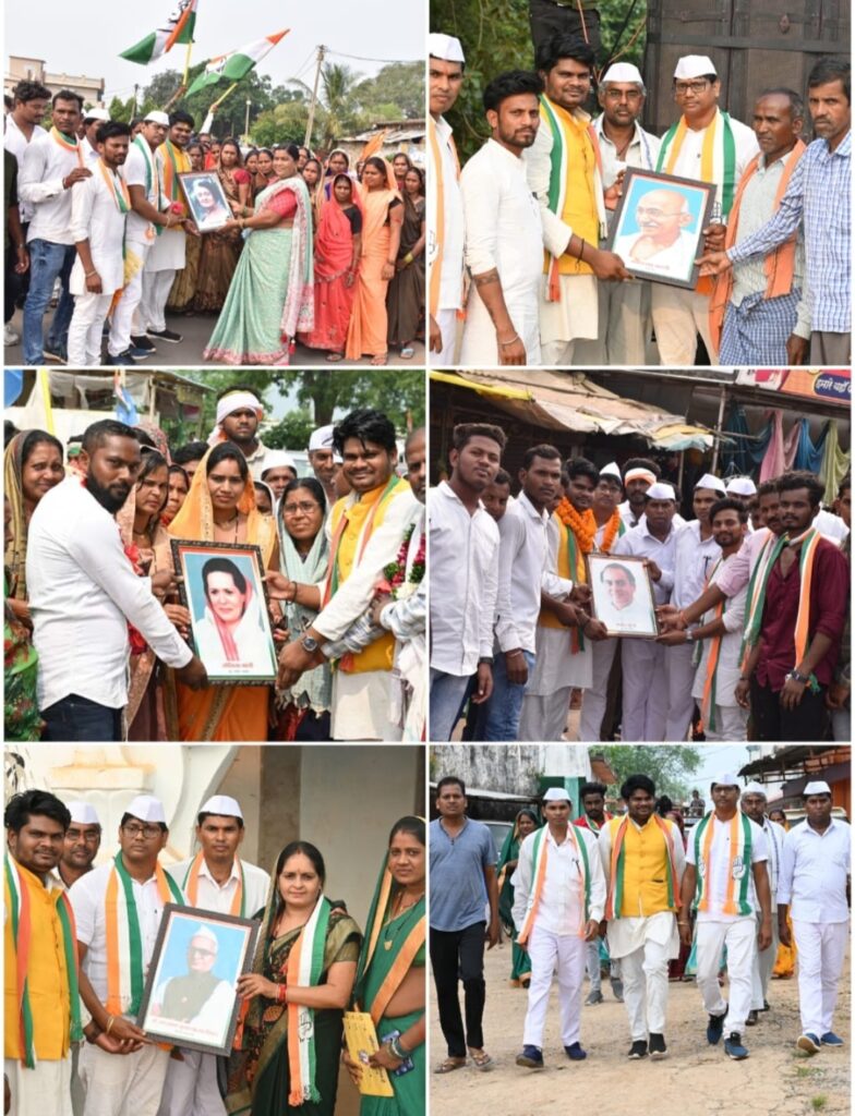 सेवादल के अध्यक्ष इंदुभूषण पड़वार के नेतृत्व में बूथ चलो बूथ जोड़ो यात्रा प्रारंभ 125 पोलिंग बूथों का लक्ष्य 1 IMG 20231002 085948