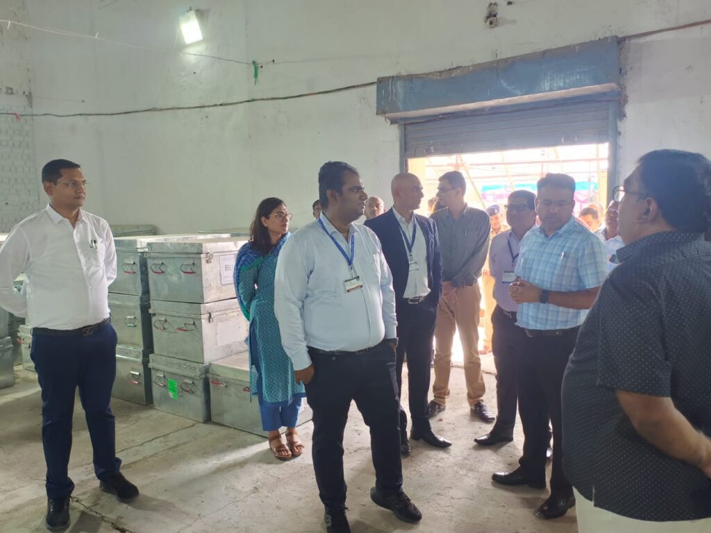 <br>*प्रेक्षकों ने मतगणना स्थल एवं स्ट्रांग रूम में सुरक्षा व्यवस्था सहित 2 IMG 20231101 WA0539 1