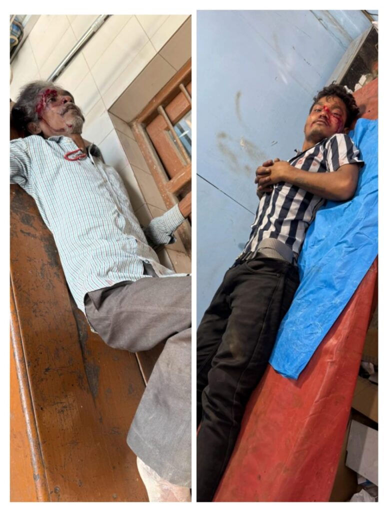 सहायक उप निरीक्षक (एम) मनीष चौबे ने मोटरसाइकिल एक्सीडेंट में गंभीर रूप से घायल 02 व्यक्तियों की मदद करते हुए, अपने निजी वाहन से दोनों घायलों को पहुंचाया अस्पताल 1 IMG 20240302 WA0118