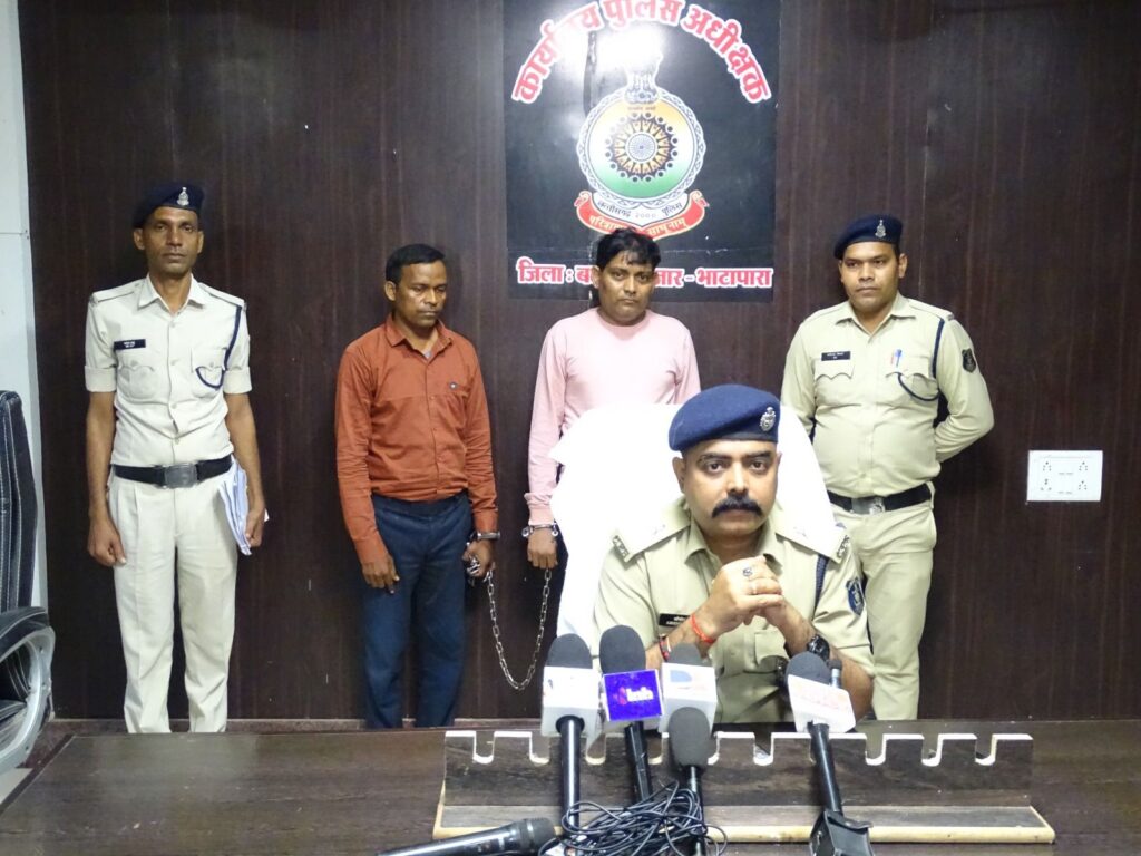 शासकीय विभाग में नौकरी लगाने के नाम पर बेरोजगार युवक से ठगी करने वाले 02 आरोपियों को किया गया गिरफ्तार। 1 img 20240916 wa02995655372279444576751