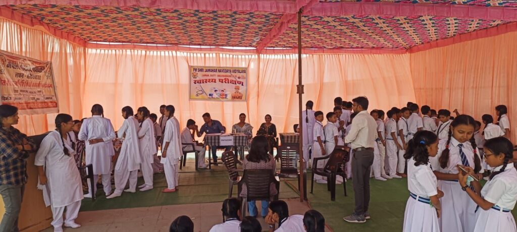 पीएम श्री जवाहर नवोदय विद्यालय लवन में स्वास्थ्य परीक्षण कार्यक्रम आयोजित। 1 img 20241125 wa023730856256450690591