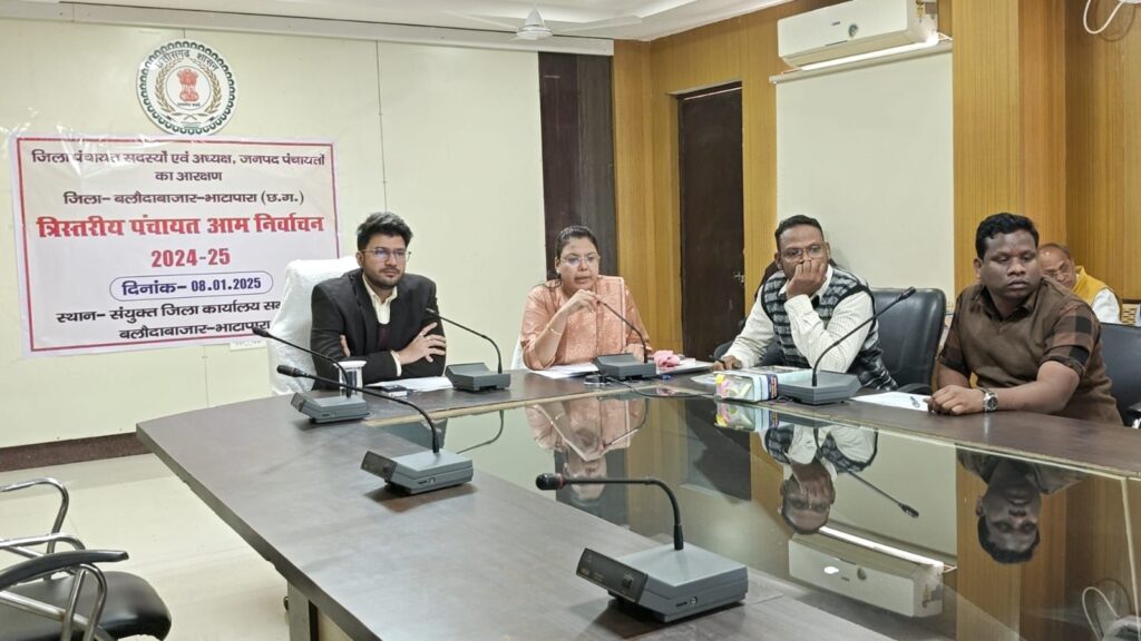 त्रिस्तरीय पंचायत आम निर्वाचन हेतु प्रवर्गवार आरक्षण की कार्यवाही शांतिपूर्ण सम्पन्न। 1 img 20250108 wa00197489553333661483396
