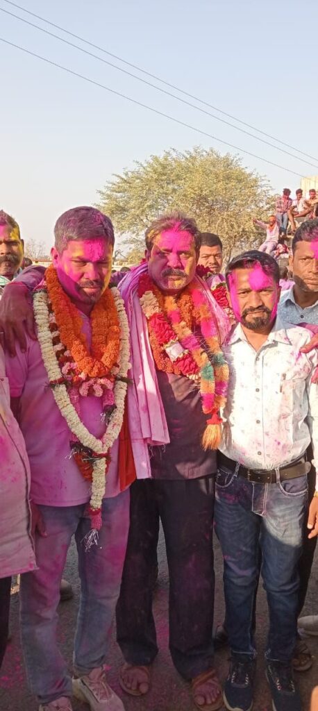 लाहौद के सरपंच बने किशोर साहू निकली आभार रैली। 3 img 20250228 wa02926190164426941699843